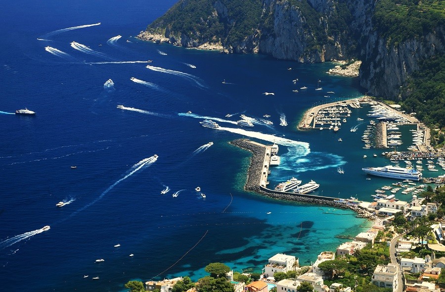 capri italia harta Absolute Italia